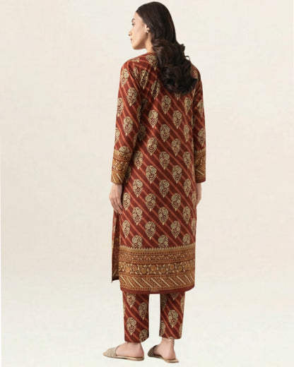 2PC Lawn Unstitched Code : 11