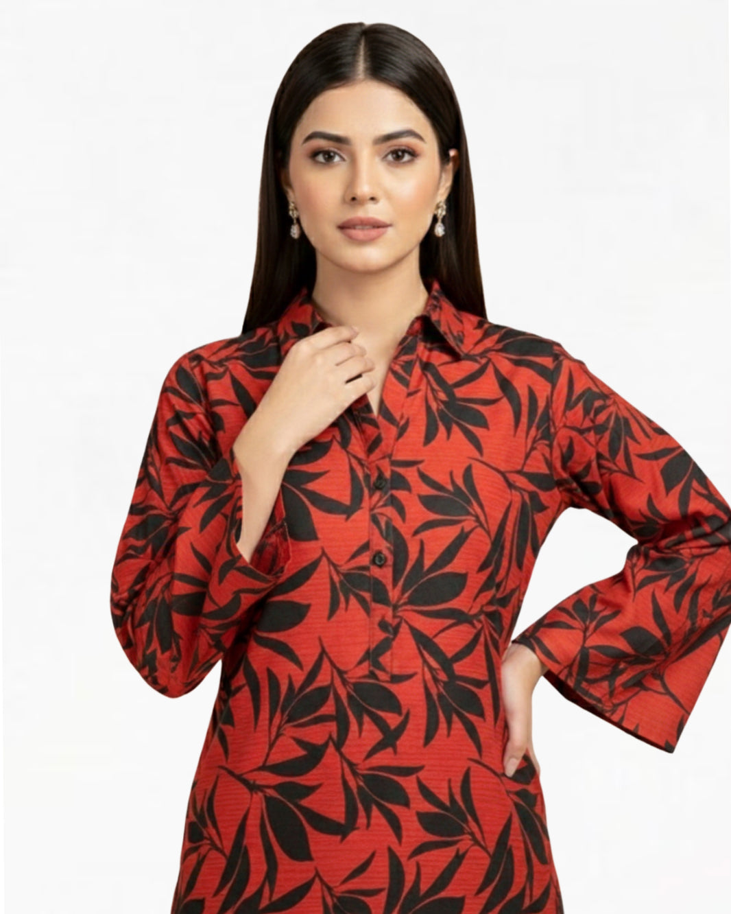 2PC Lawn Unstitched Code : 04