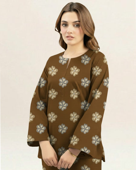 2PC Lawn Unstitched Code : 07