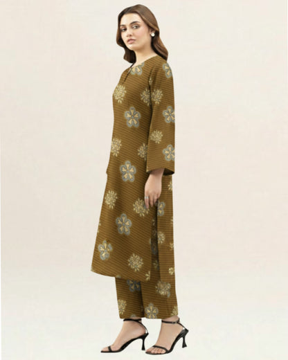 2PC Lawn Unstitched Code : 07