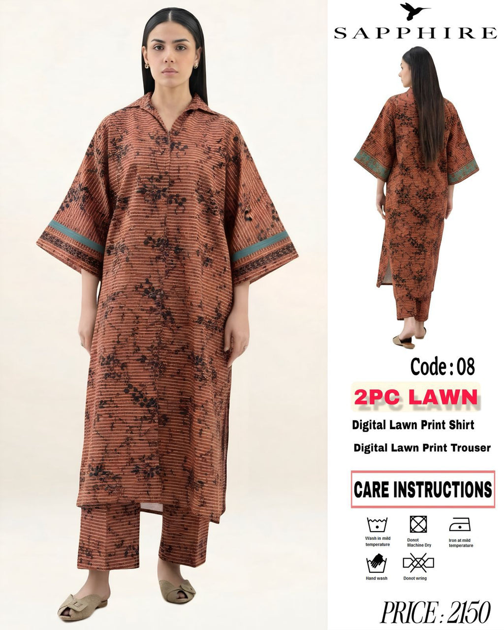 🔥 Summer Lawn Bundle – 5 Suits for Rs.6000