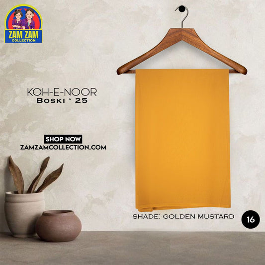Shahi Booski Summer Stuff (  Golden Mustard )