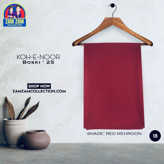 Shahi Booski Summer Stuff (  Red Mehroon )