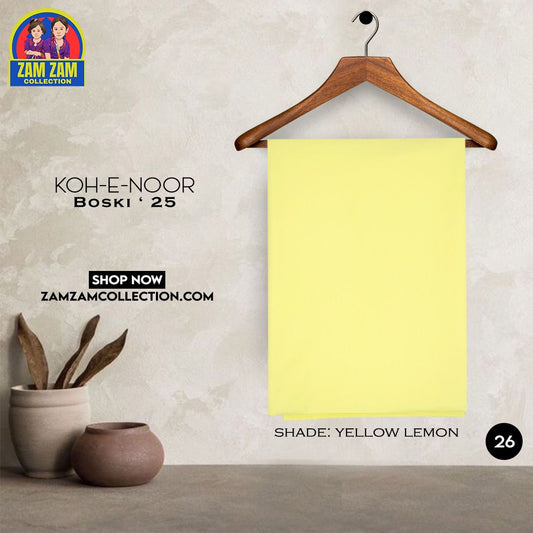 Shahi Booski Summer Stuff (  Yellow Lemon )