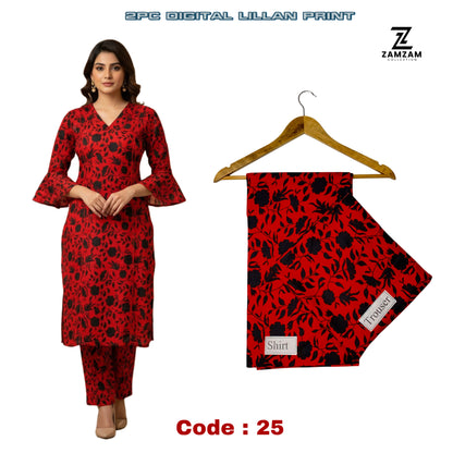 2PC LILLAN CODE : 25