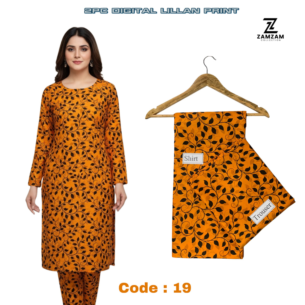 2PC LILLAN CODE : 19