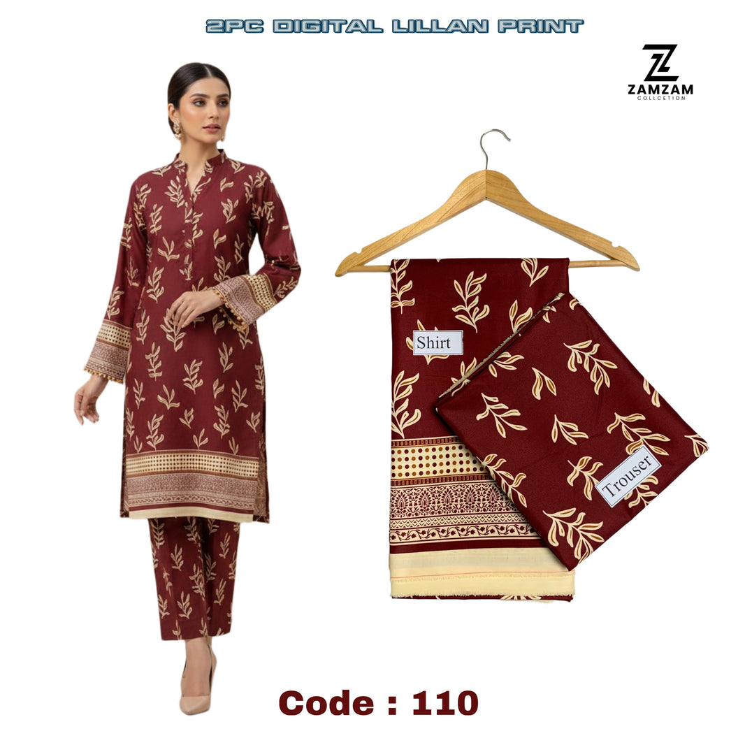 2PC LILLAN CODE : 110