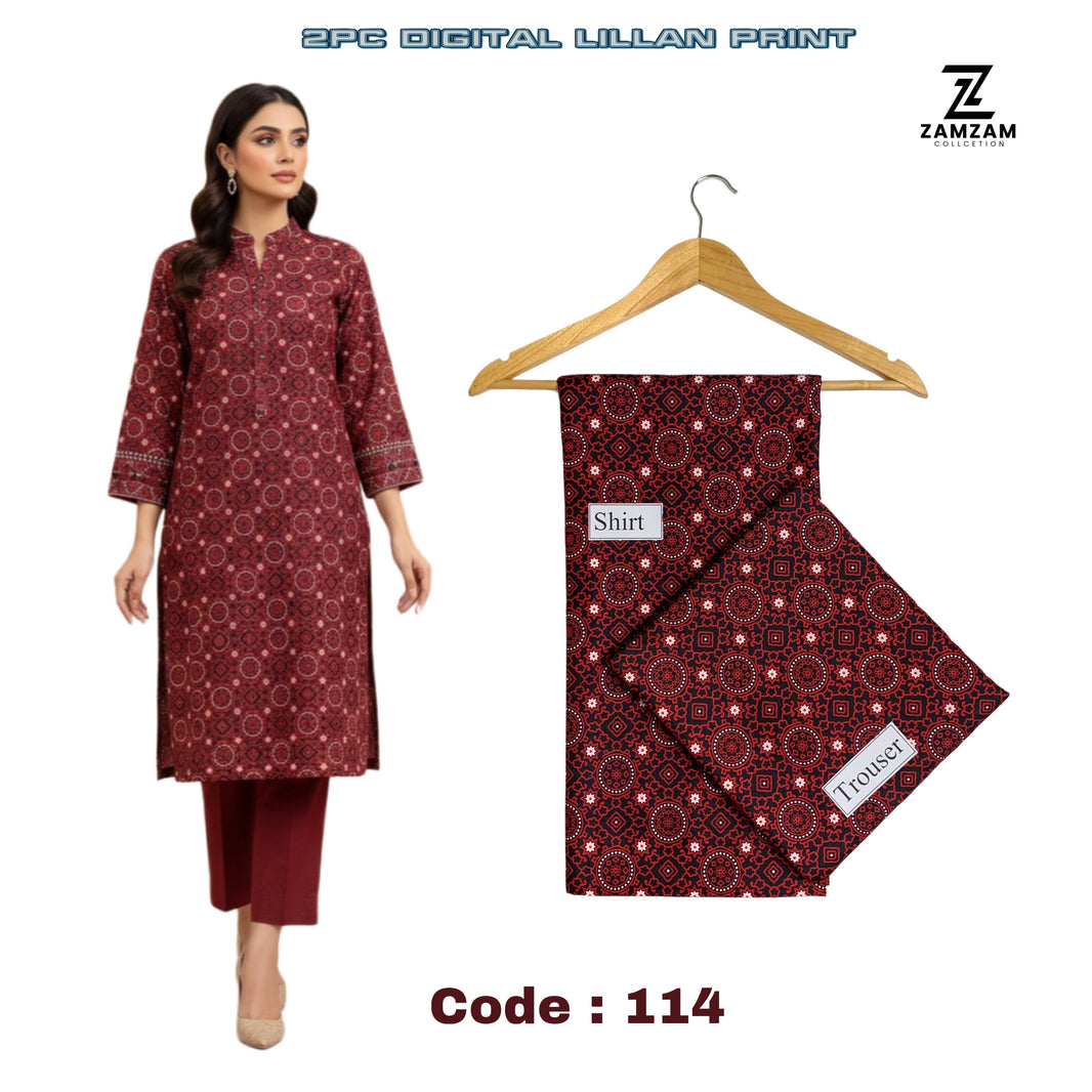 2PC LILLAN CODE : 114