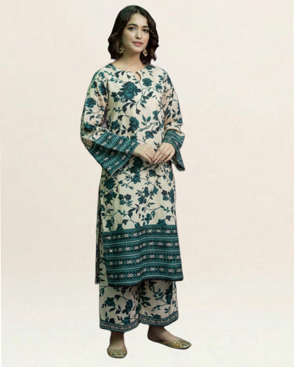 2PC Lawn Unstitched Code : 13