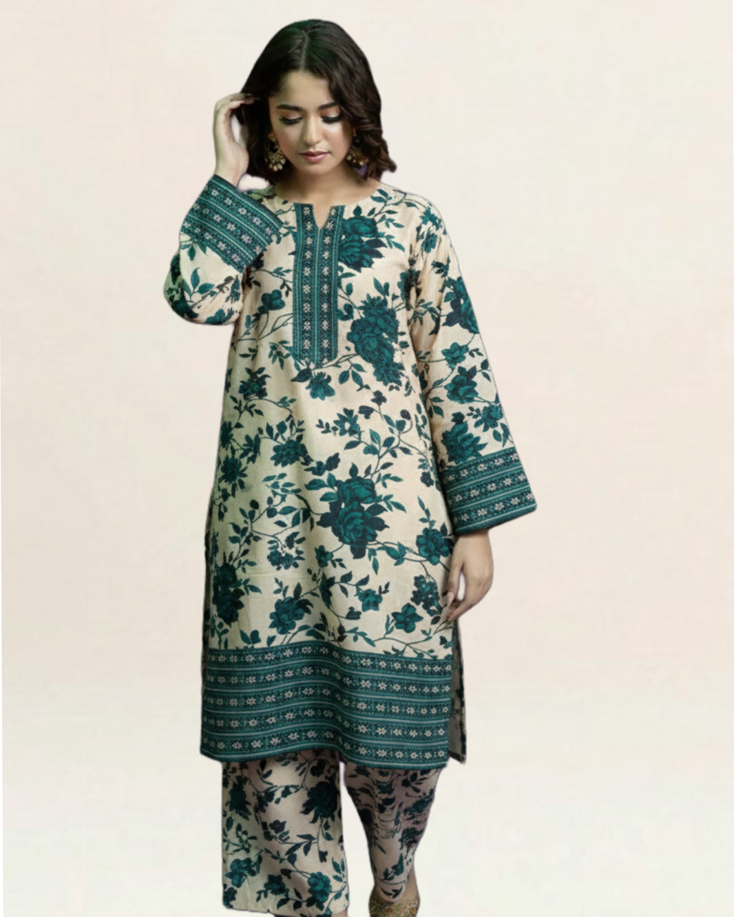 2PC Lawn Unstitched Code : 13
