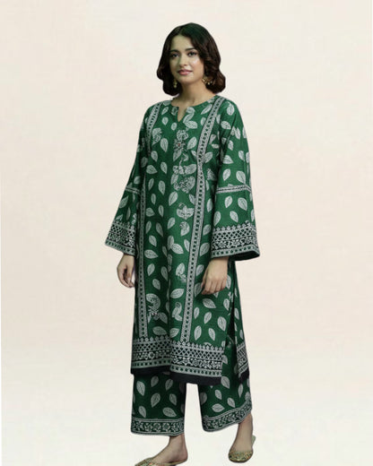 2PC Lawn Unstitched Code : 12