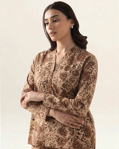 2PC Lawn Unstitched Code : 15