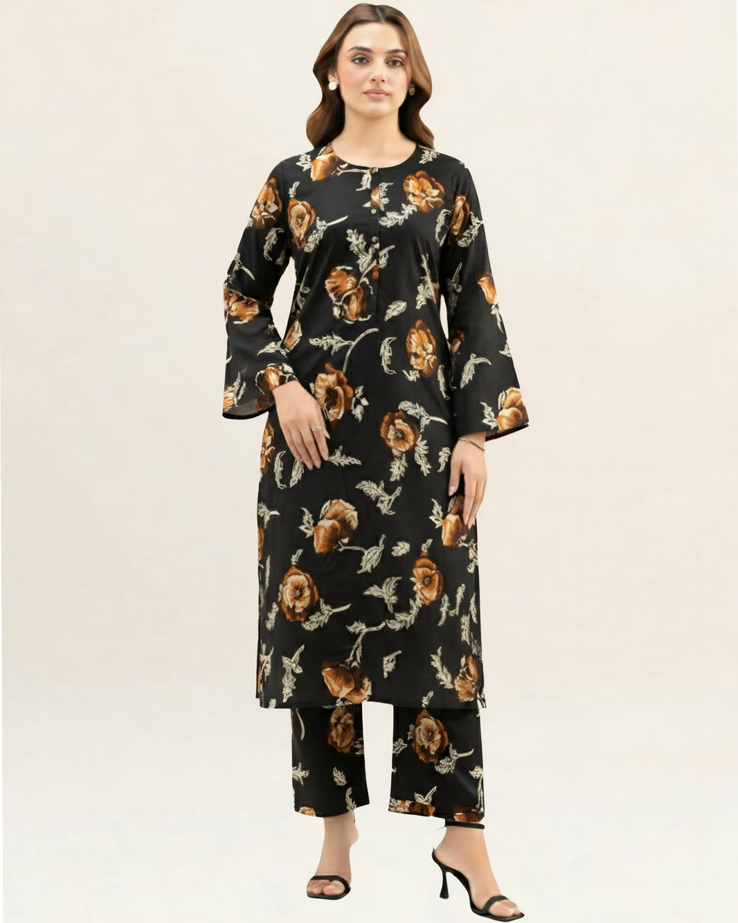 2PC Lawn Unstitched Code : 16