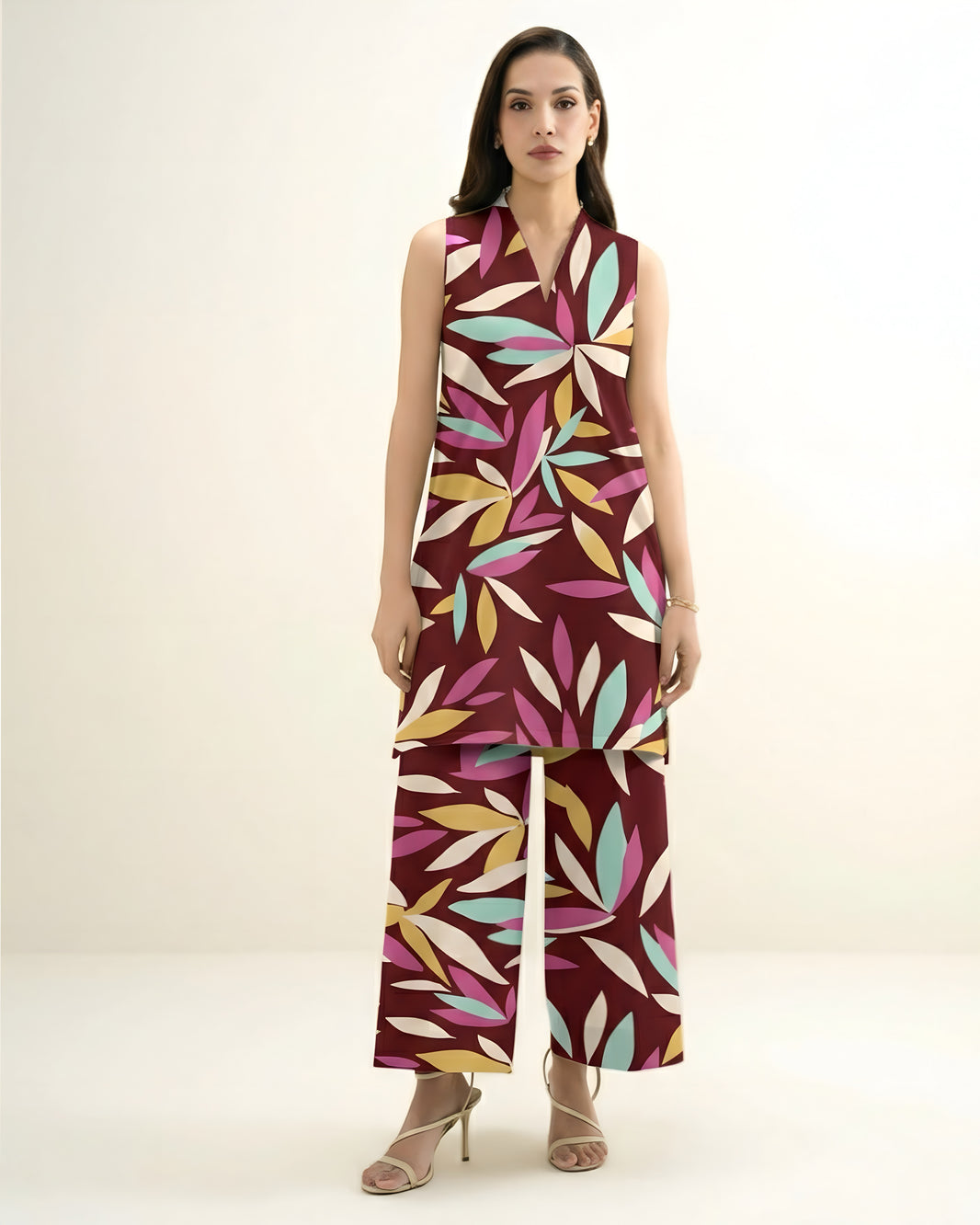 2PC Lawn Unstitched Code : 18