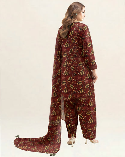 2PC Lawn Unstitched Code : 20