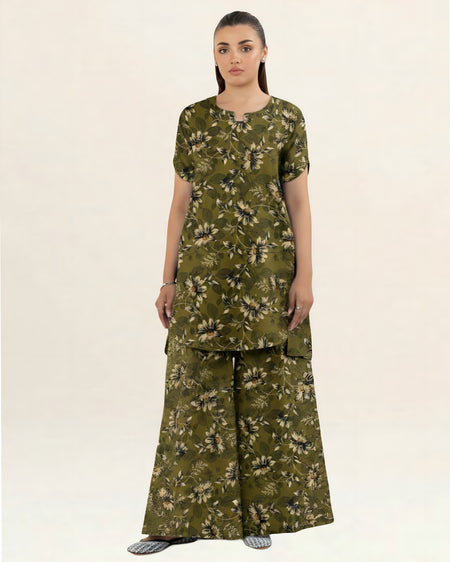 2PC Lawn Unstitched Code : 22