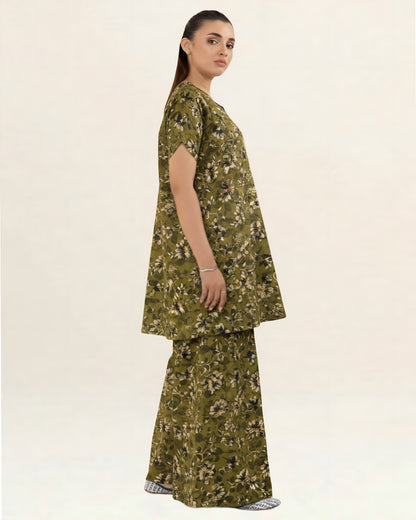 2PC Lawn Unstitched Code : 22