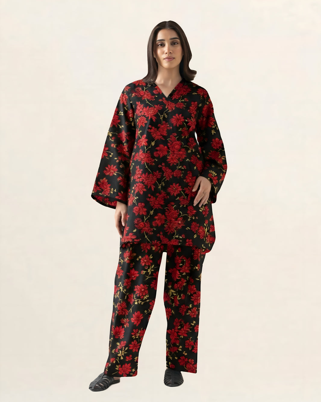 2PC Lawn Unstitched Code : 23