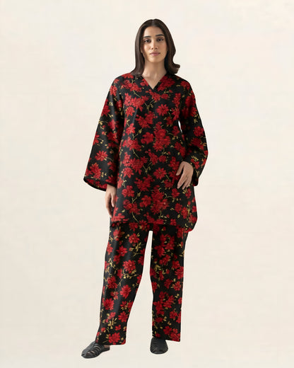 2PC Lawn Unstitched Code : 23