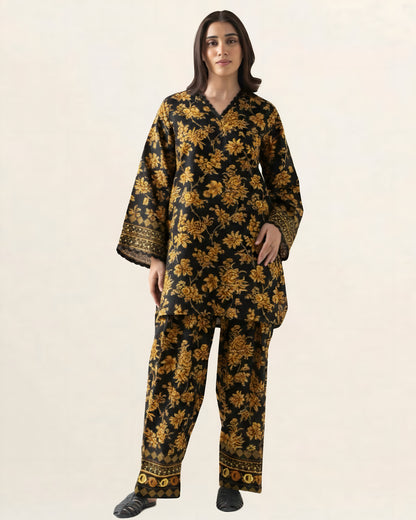 2PC Lawn Unstitched Code : 24