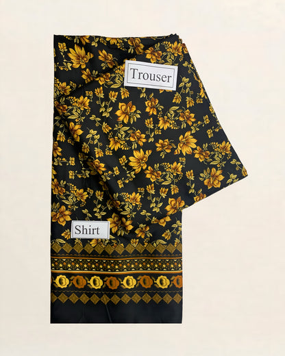 2PC Lawn Unstitched Code : 24