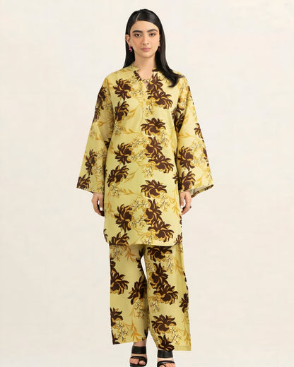 2PC Lawn Unstitched Code : 25