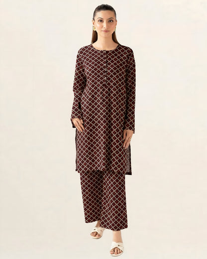 2PC Lawn Unstitched Code : 27