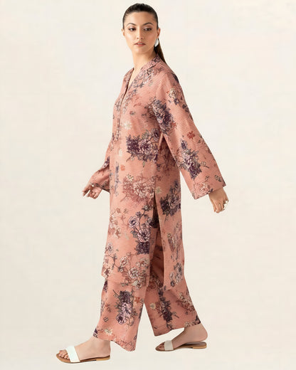 2PC Lawn Unstitched Code : 28