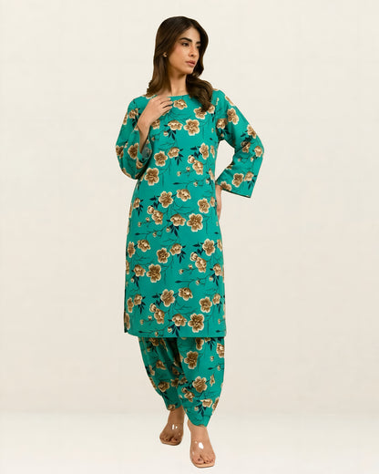 2PC Lawn Unstitched Code : 03