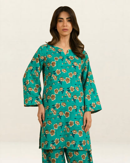 2PC Lawn Unstitched Code : 03