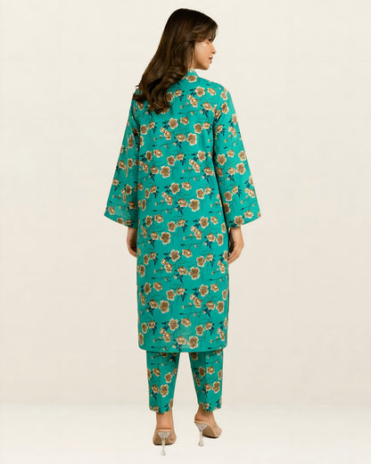 2PC Lawn Unstitched Code : 03