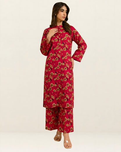 2PC Lawn Unstitched Code : 12