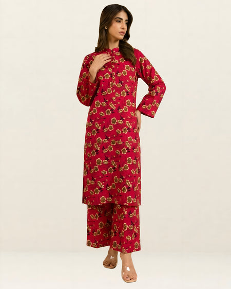 2PC Lawn Unstitched Code : 12