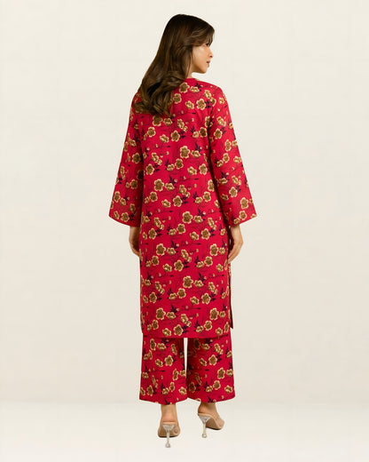 2PC Lawn Unstitched Code : 12