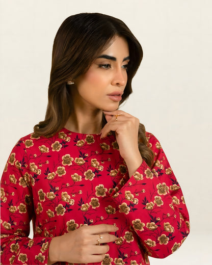 2PC Lawn Unstitched Code : 12