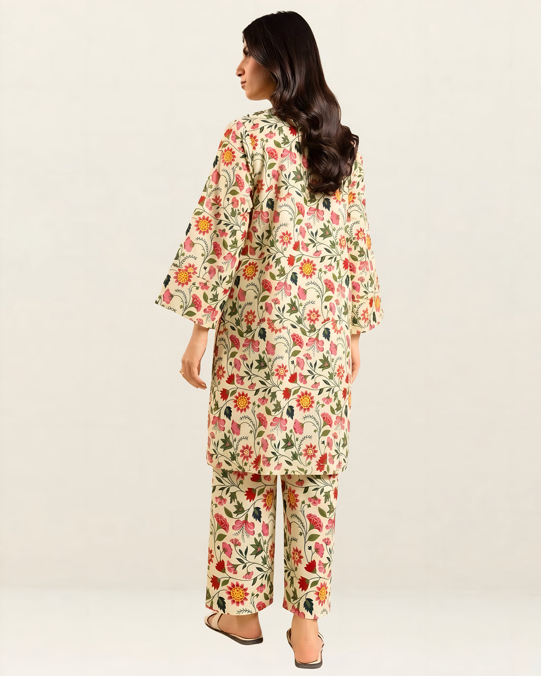 2PC Lawn Unstitched Code : 42