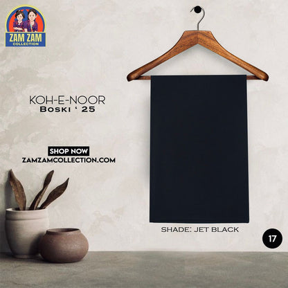 Booski Fabric ( Black )