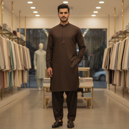 Booski Fabric ( Dark Chocolate )