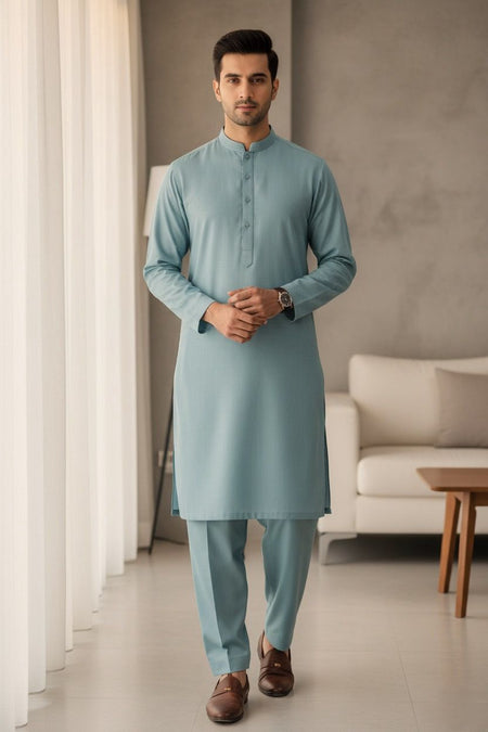 Booski Fabric ( Ocen Blue )